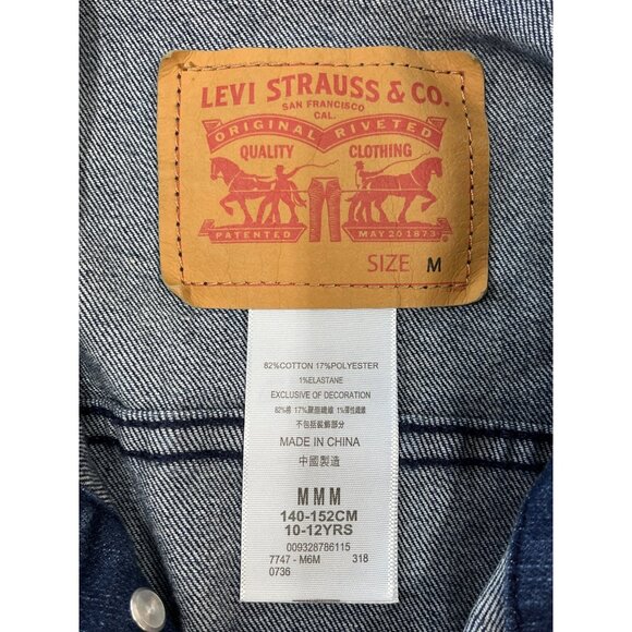 Levi Strauss & Co. Women's Blue Denim Jacket Sz M - Picture 12 of 13